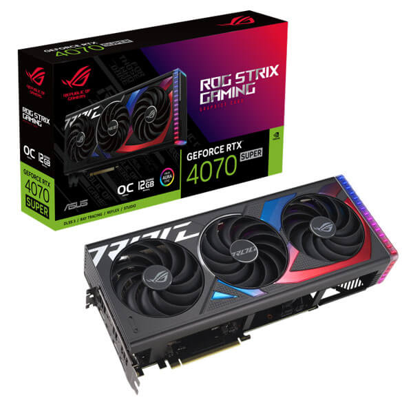 Asus ROG Strix RTX 4070 Super OC 12GB Gaming Graphics Card